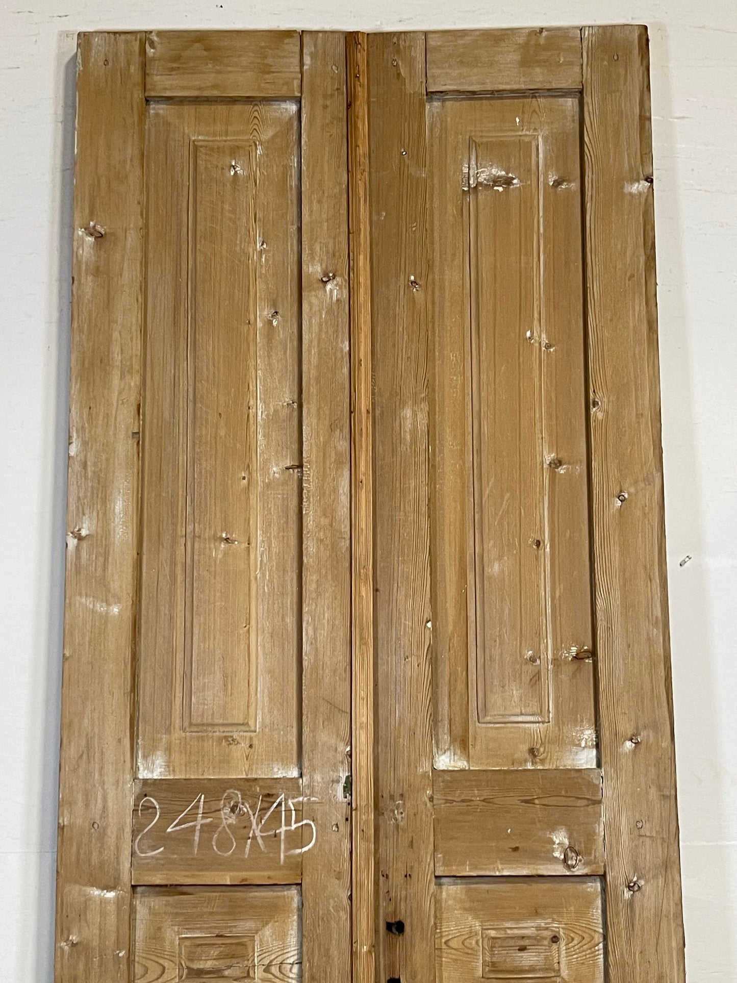 Antique French panel Doors (97.5x35.25) L362