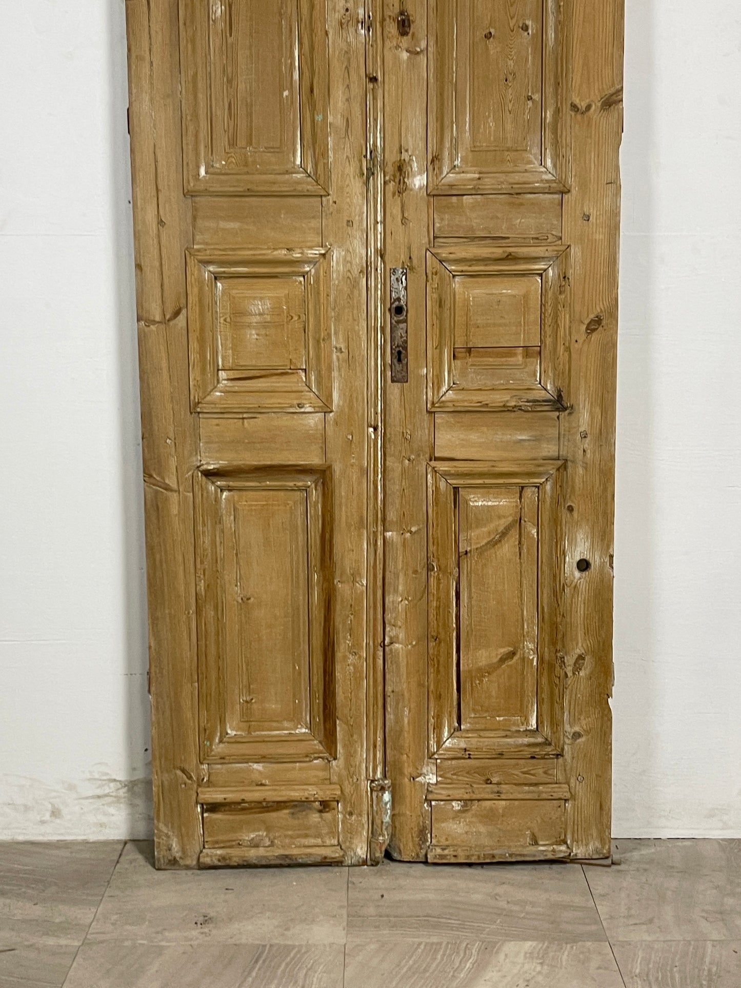 Antique French panel Doors  (101 x 35.25)  N078