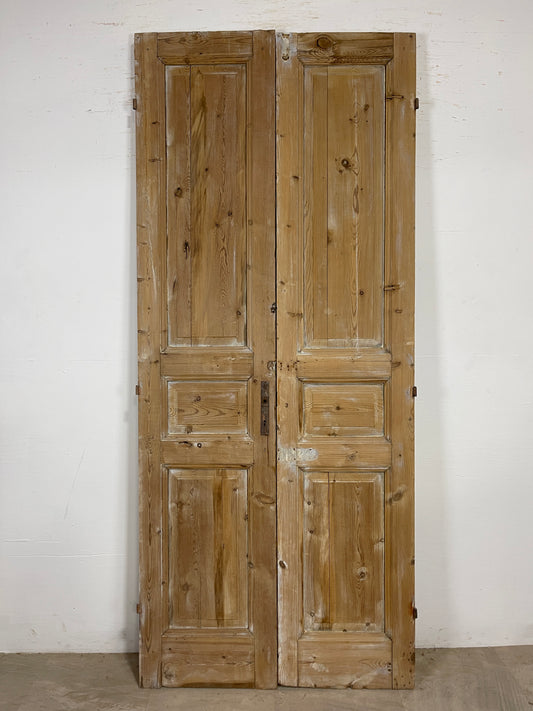 Antique French panel Doors (95x40.5) O153