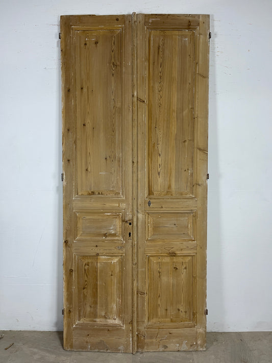 Antique French panel Doors (99 x 43.5) O137