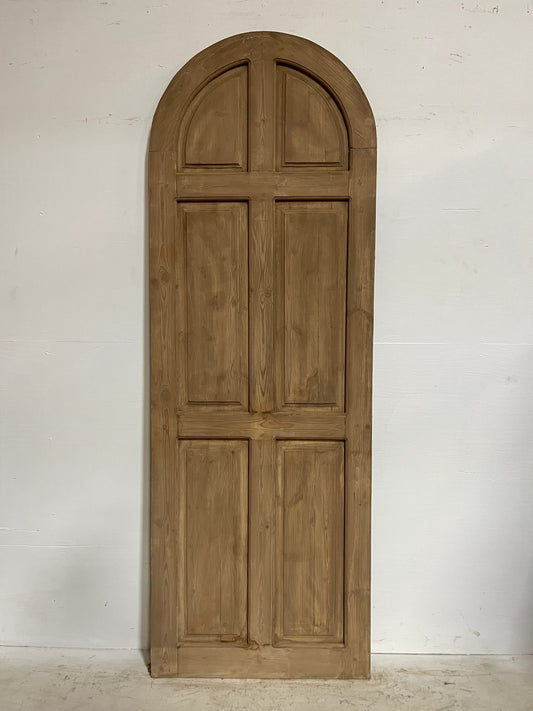 French panel door arched (90x31.5) J603