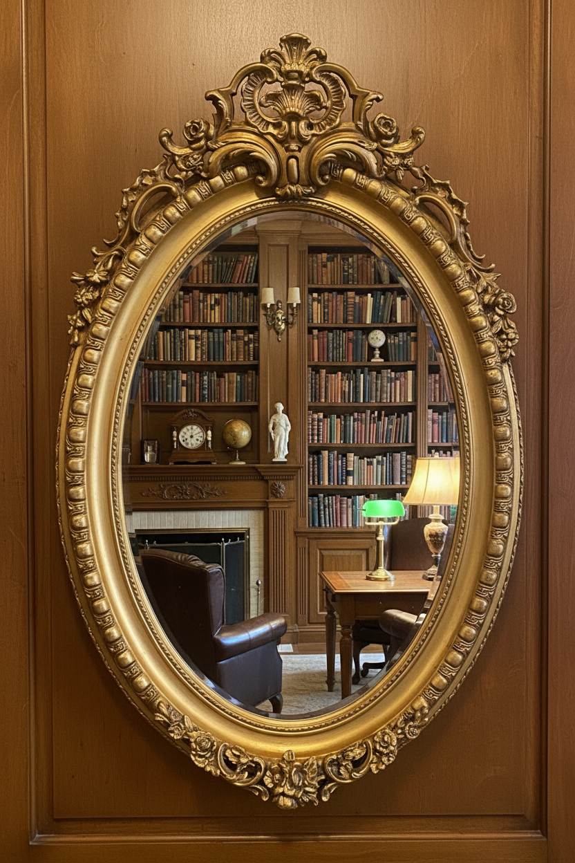 French Inspired mirror (72x39) K908