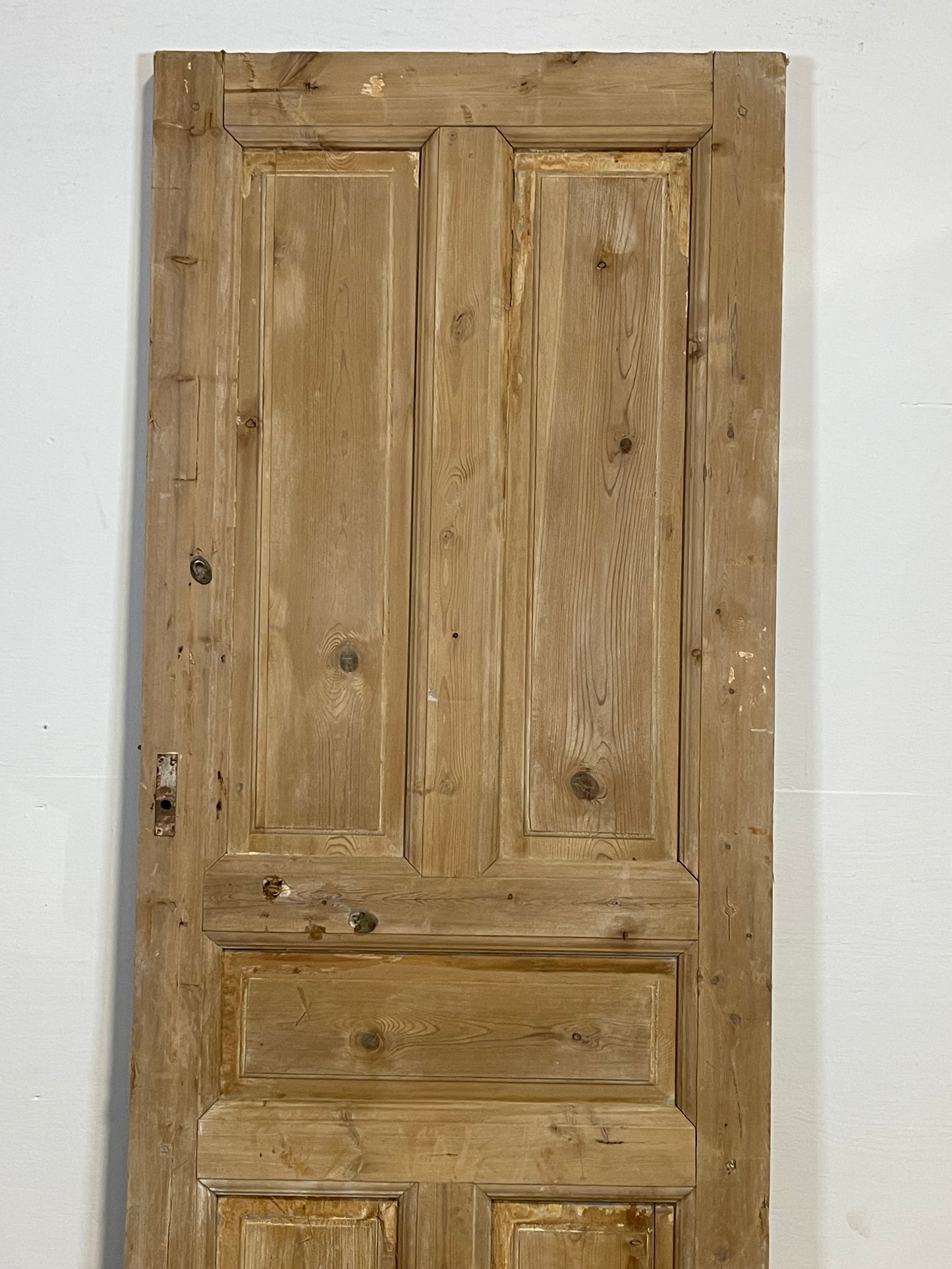 Antique French panel door (83.5x30) L260