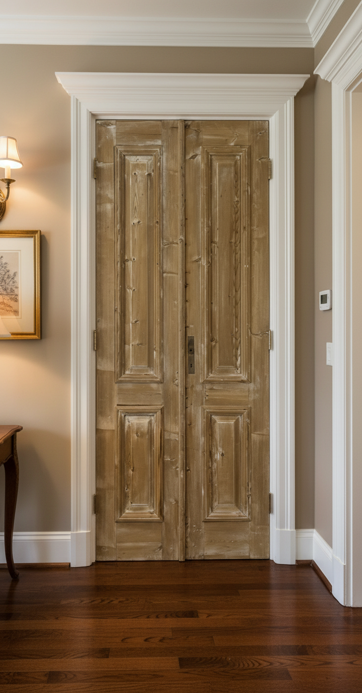 Antique French panel Doors (92.5x35) P216