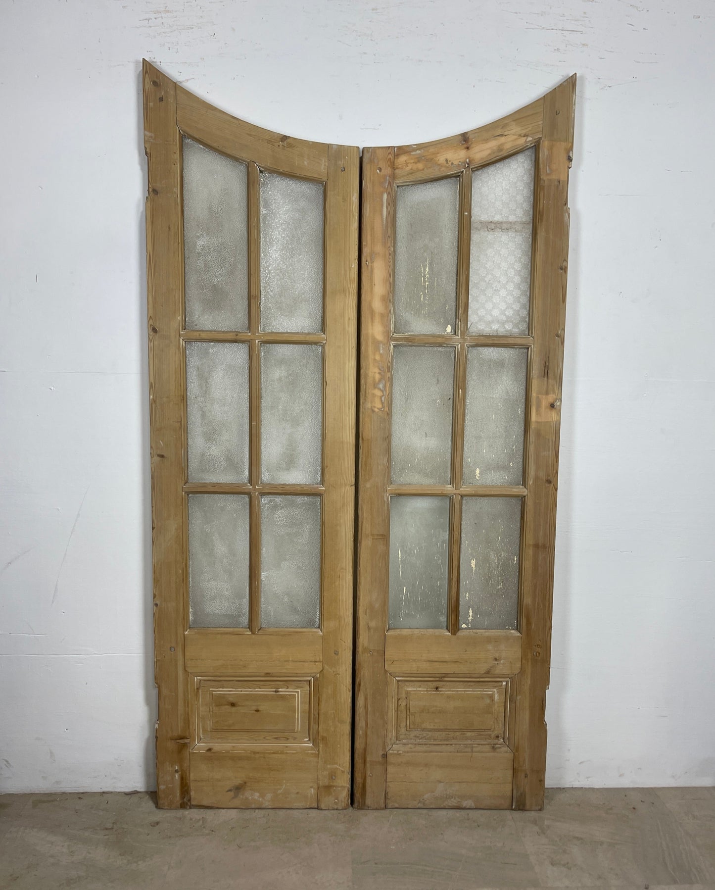 Antique French panel doors with Glass (71 x 43) P3