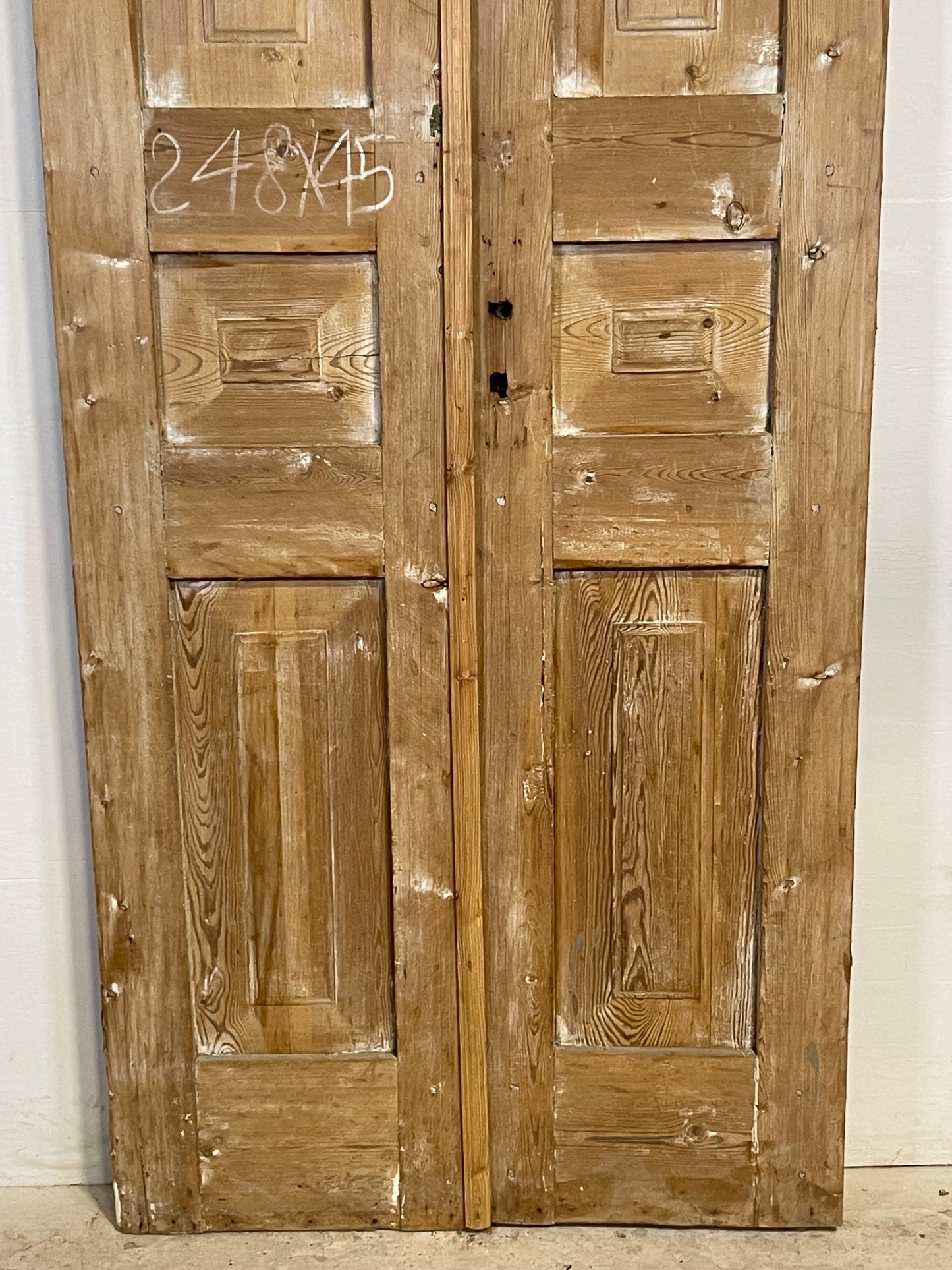 Antique French panel Doors (97.5x35.25) L362