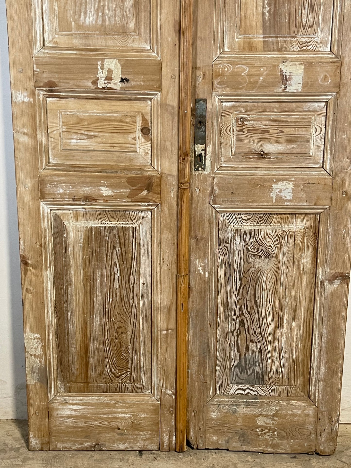 Antique French panel Doors (93.75x37.75) K714