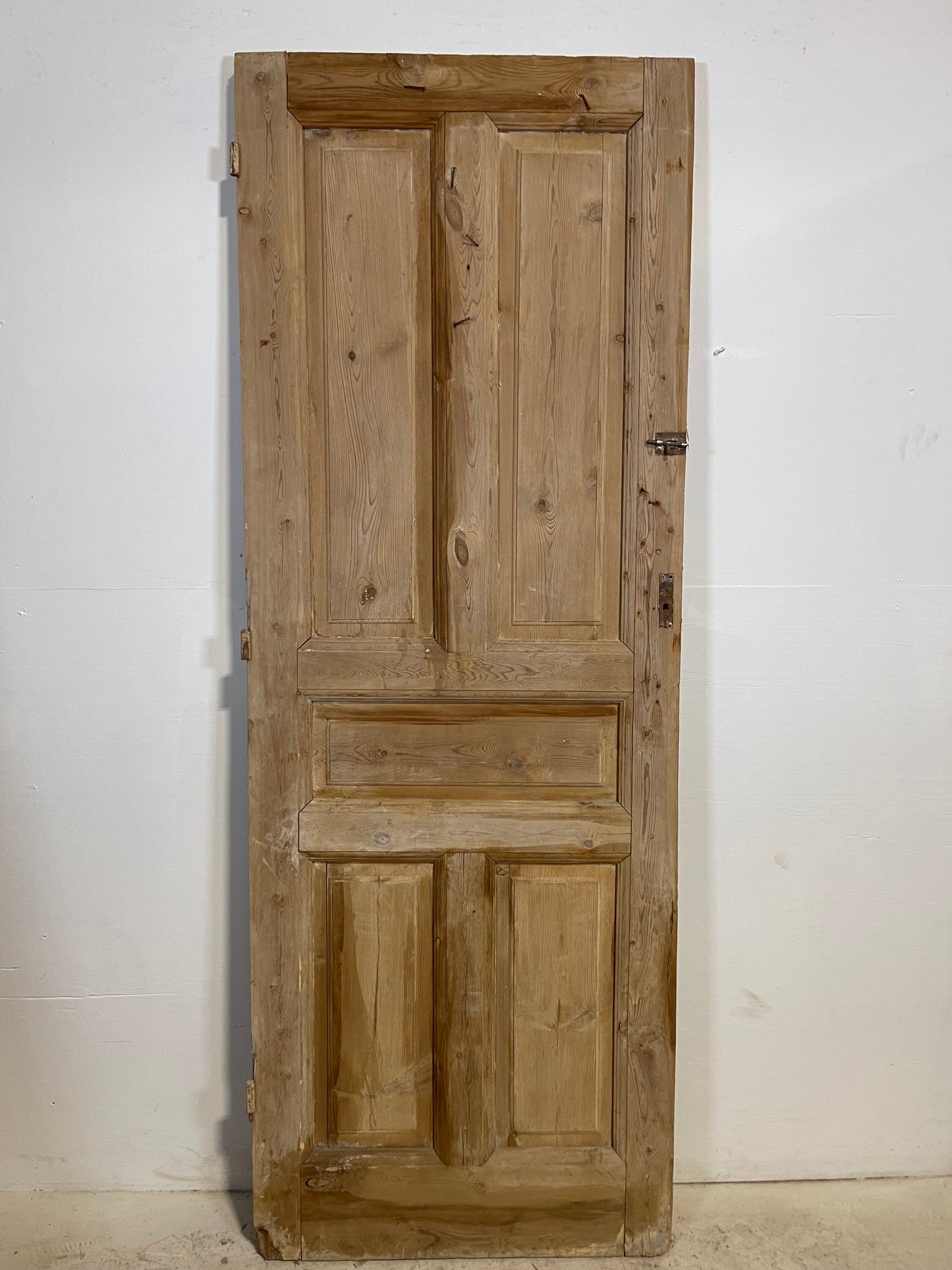 Antique French panel door (83.5x30) L260