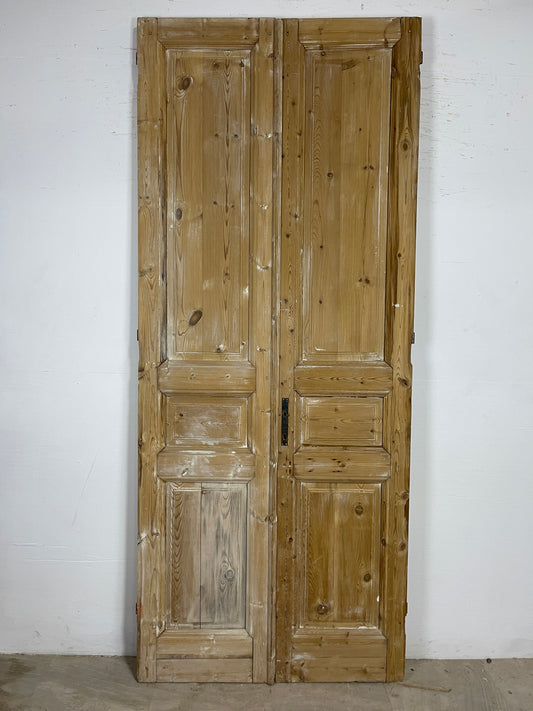 Antique French panel Doors (101.25x41.75) O210