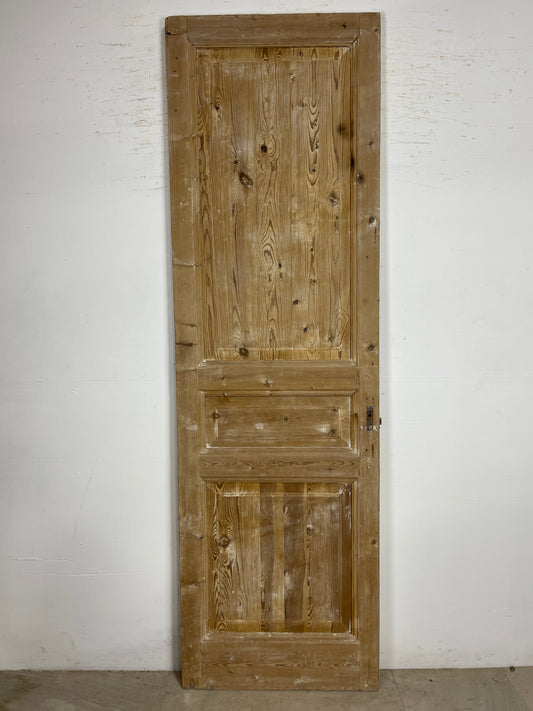Antique French Panel Door   (100.5x30.5)   O237