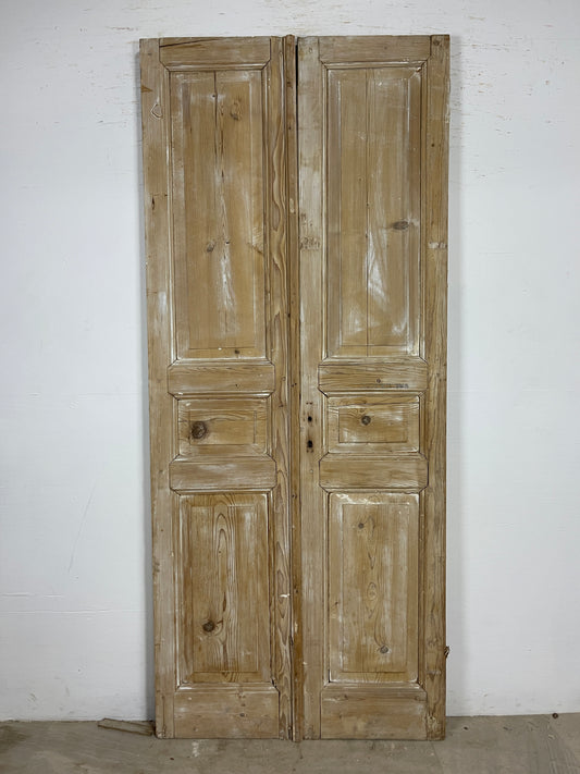 Antique French panel Doors (95x40.5) O213