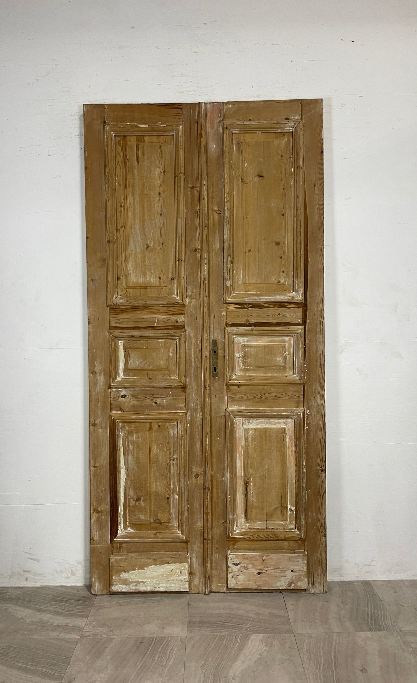 Antique French panel Doors  (94.5 x 46)  N063