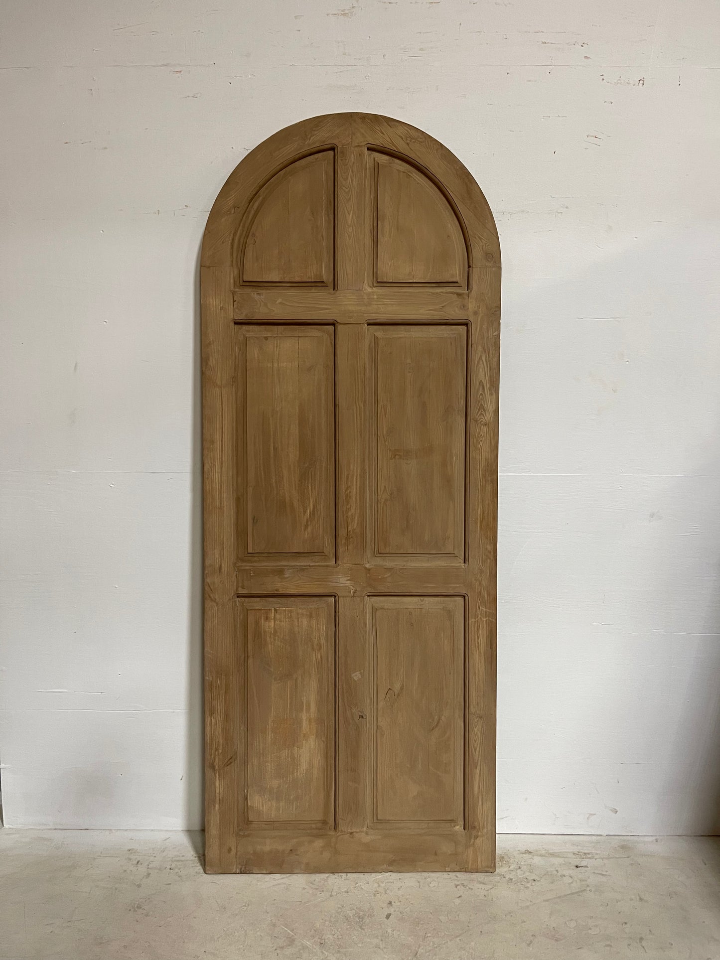 French Panel door arched (90x35.5) J604