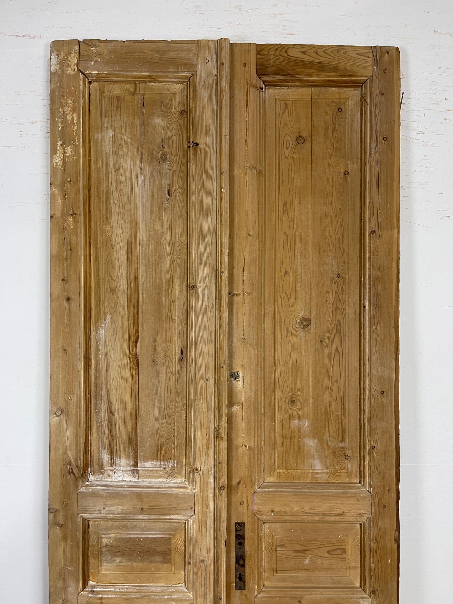 Antique French panel Doors  (96 x 38.25) O133