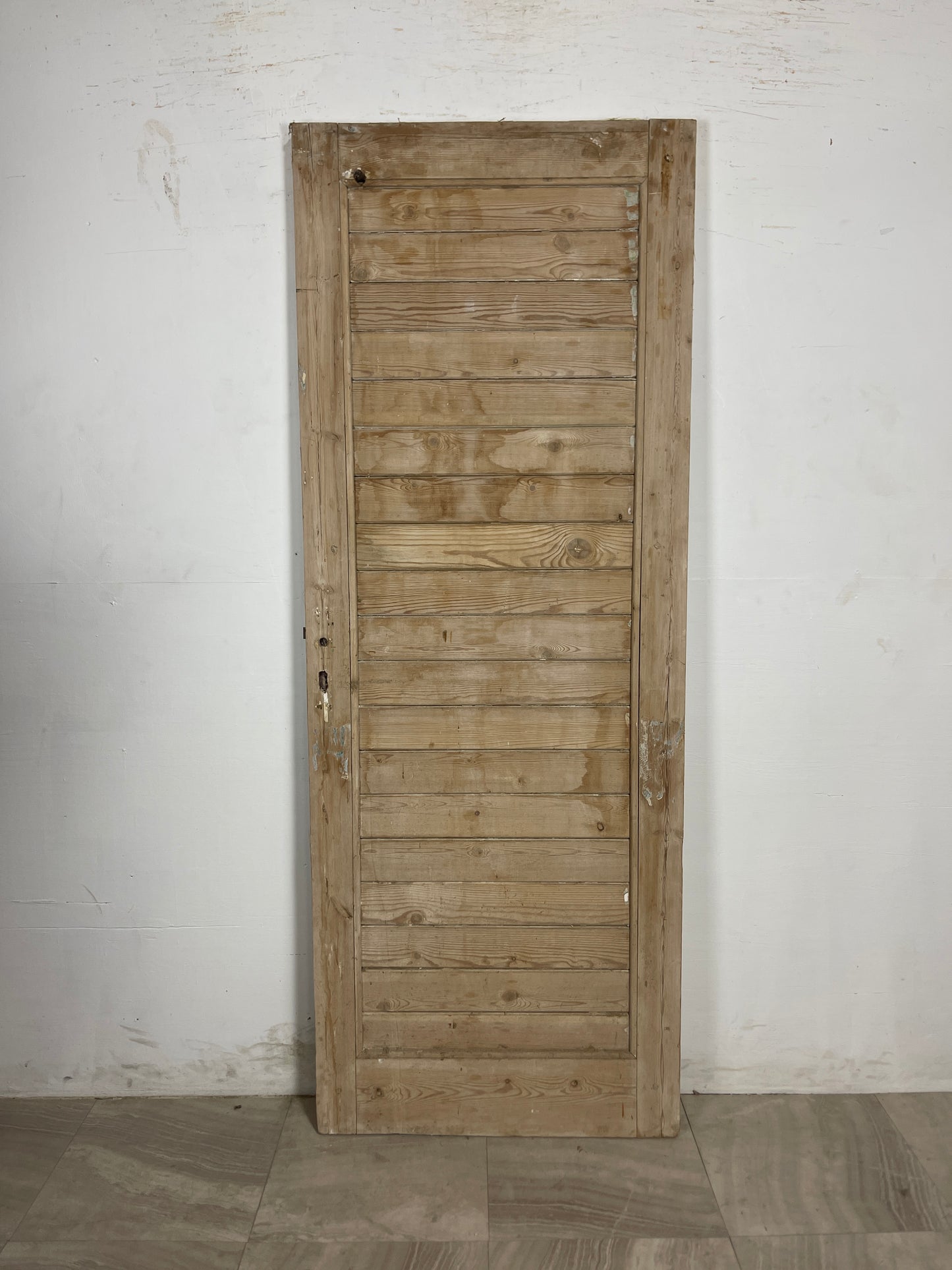 Antique French Panel Door   (84 x 31.75) N217