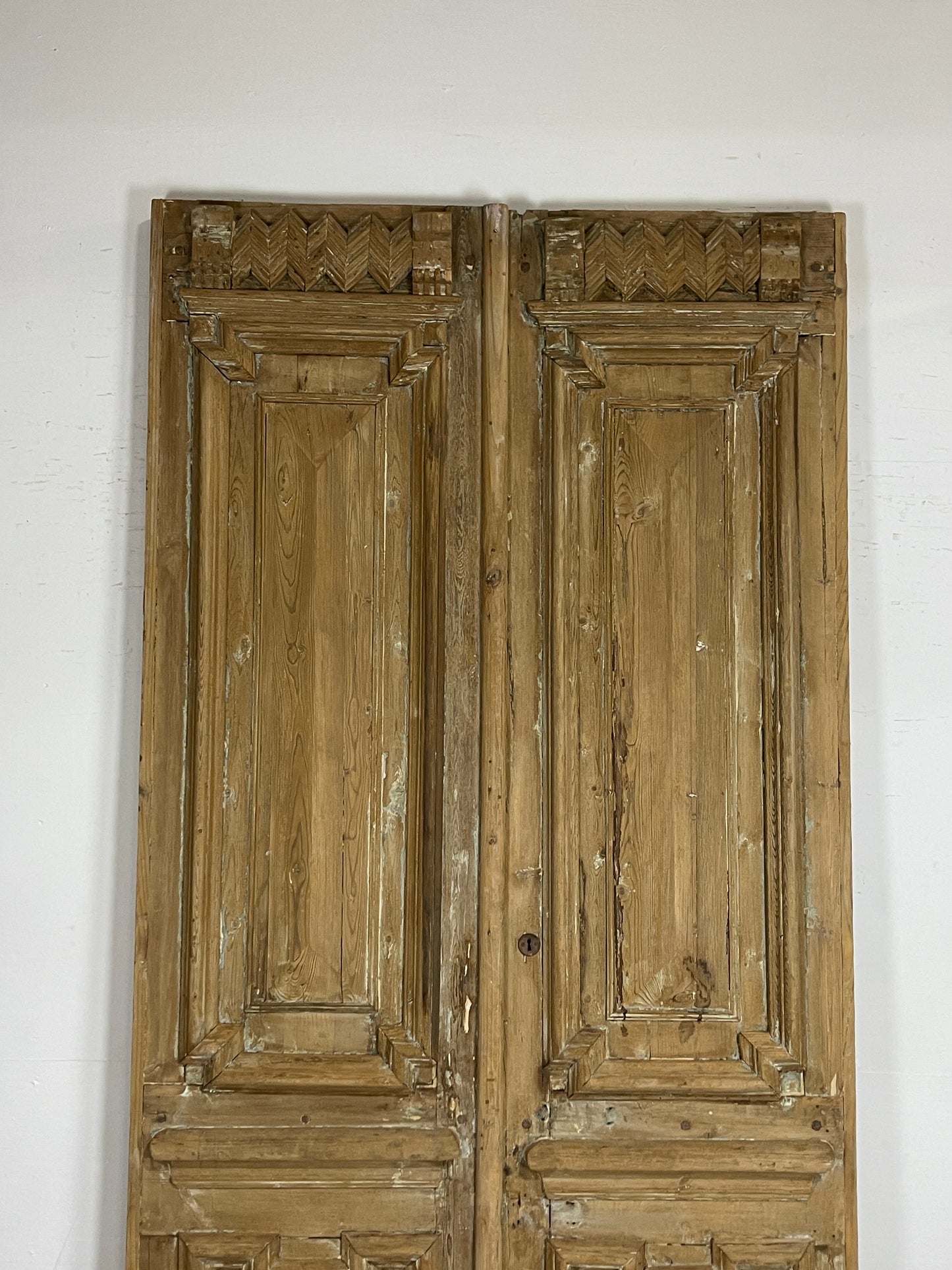 Antique French panel doors with Carvings (114 x 54) P45