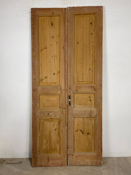 Antique French panel Doors (88x39.25) O296