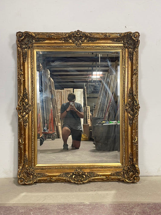 Gold Leaf Mirror  (62.75x50.5) A180