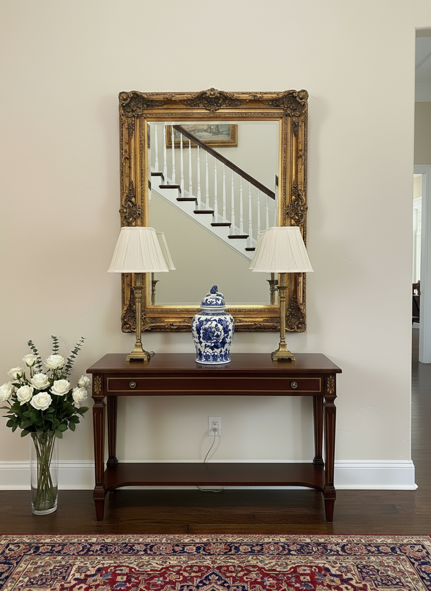 Gold Leaf Mirror  (62.75x50.5) A180