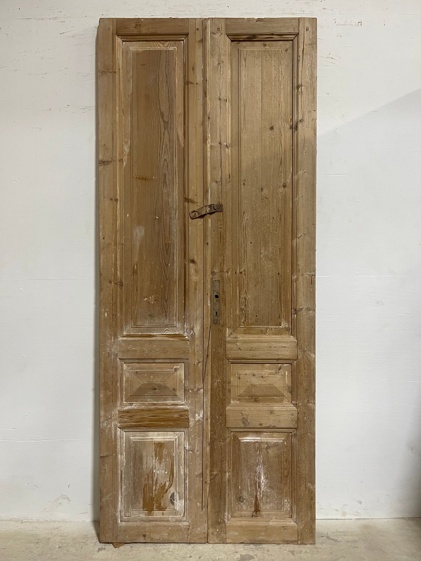 Antique French Panel Doors (94.25x39.25) J605