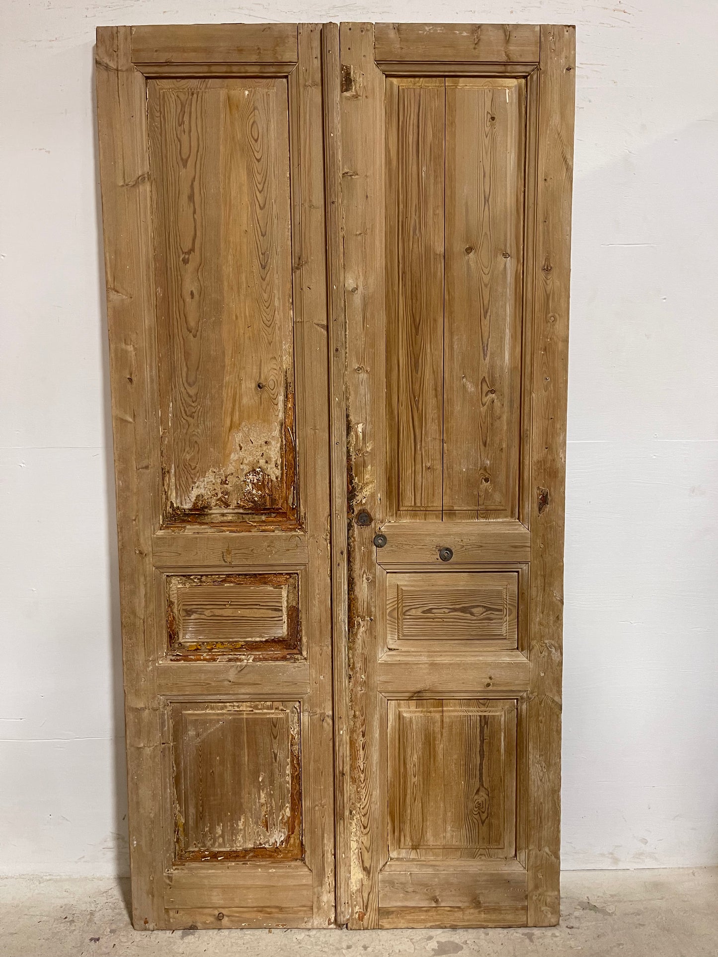 Antique French panel Doors (86x43.5) J648