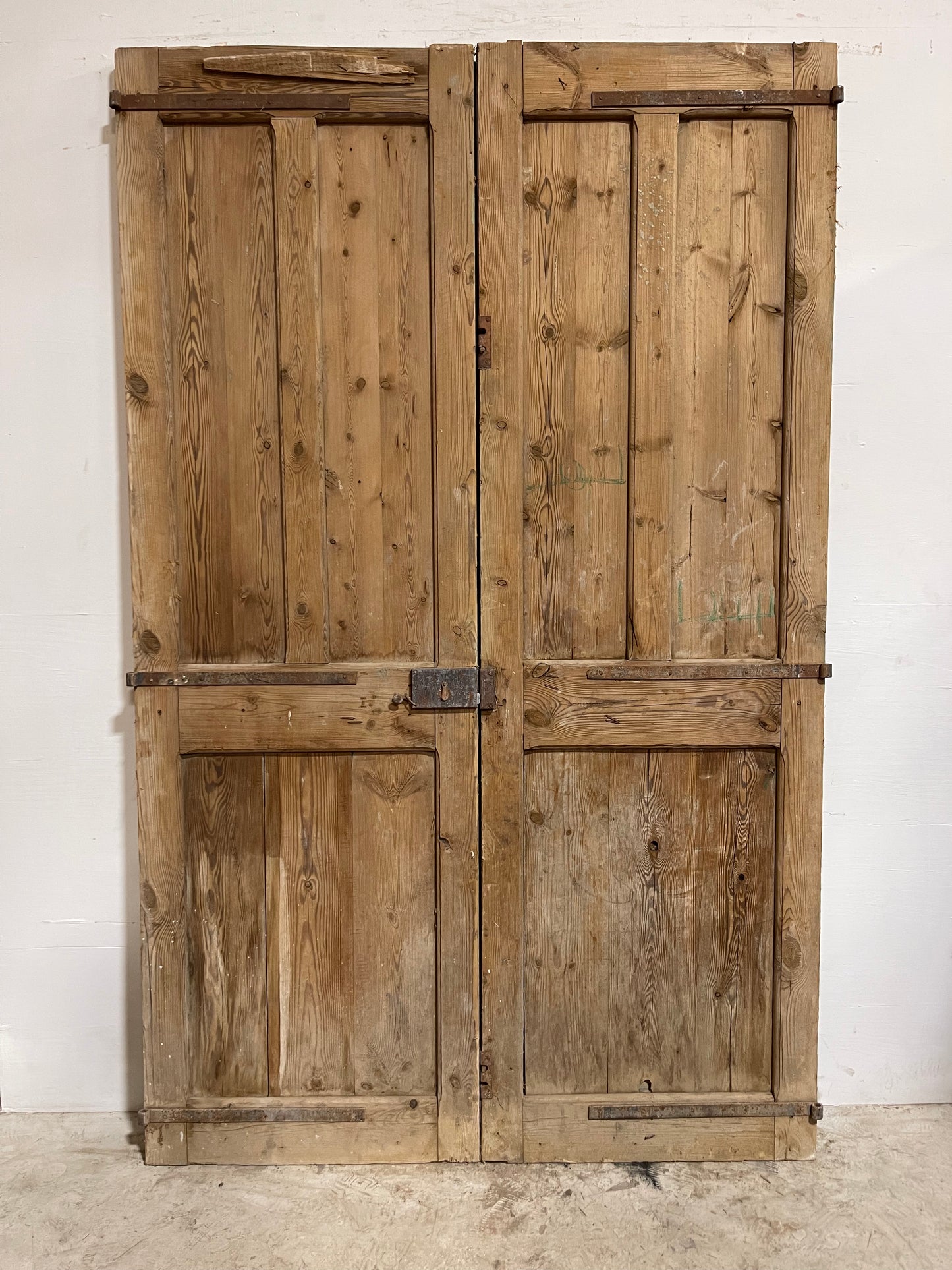 Antique French Panel Doors (94x59.25) J011