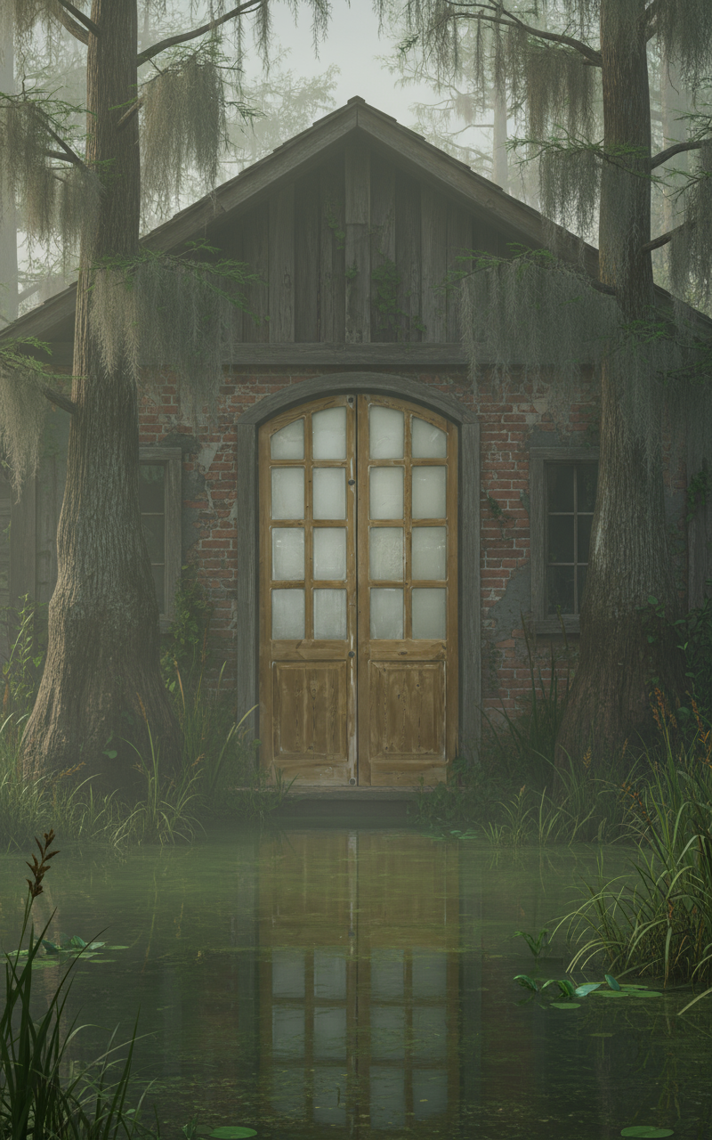 Antique French panel arched  doors with Glass (86x43.5) P108