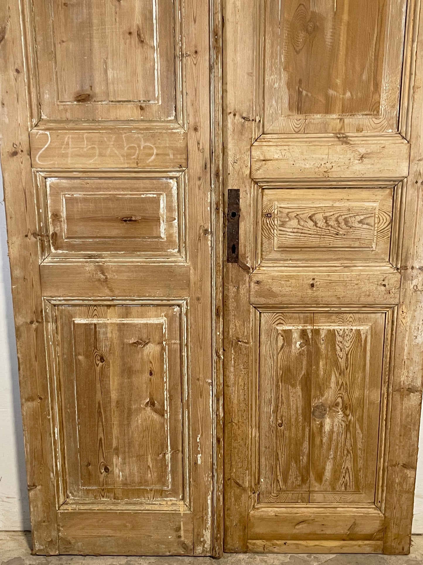 Antique French panel Doors (96.5x44.5) K734