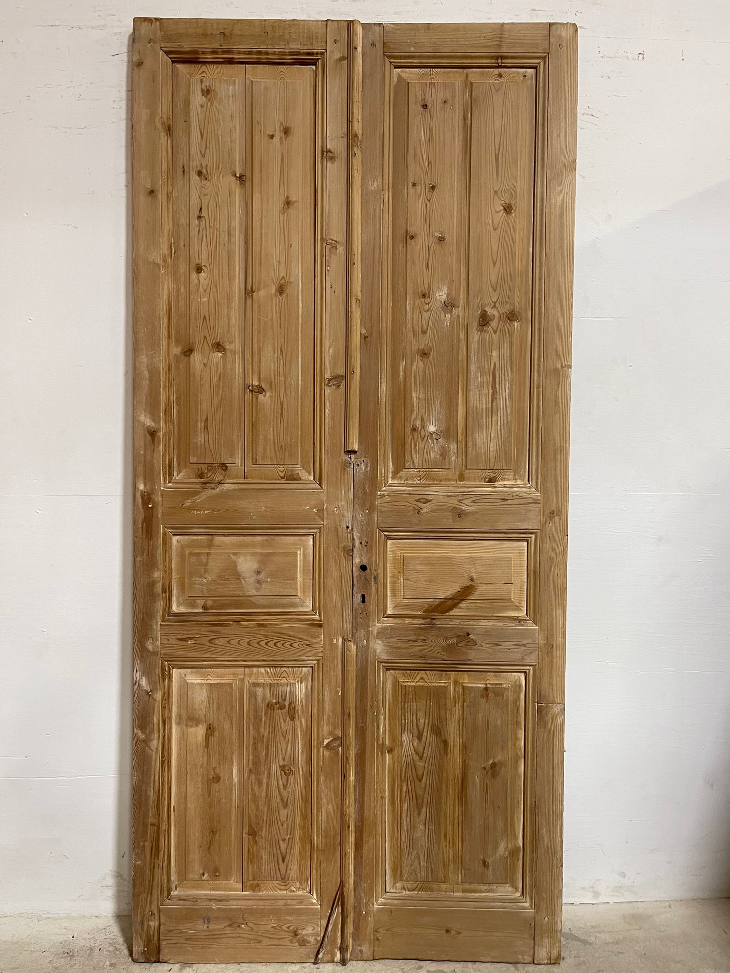 Antique French panel Doors (95.5x44.25) J651