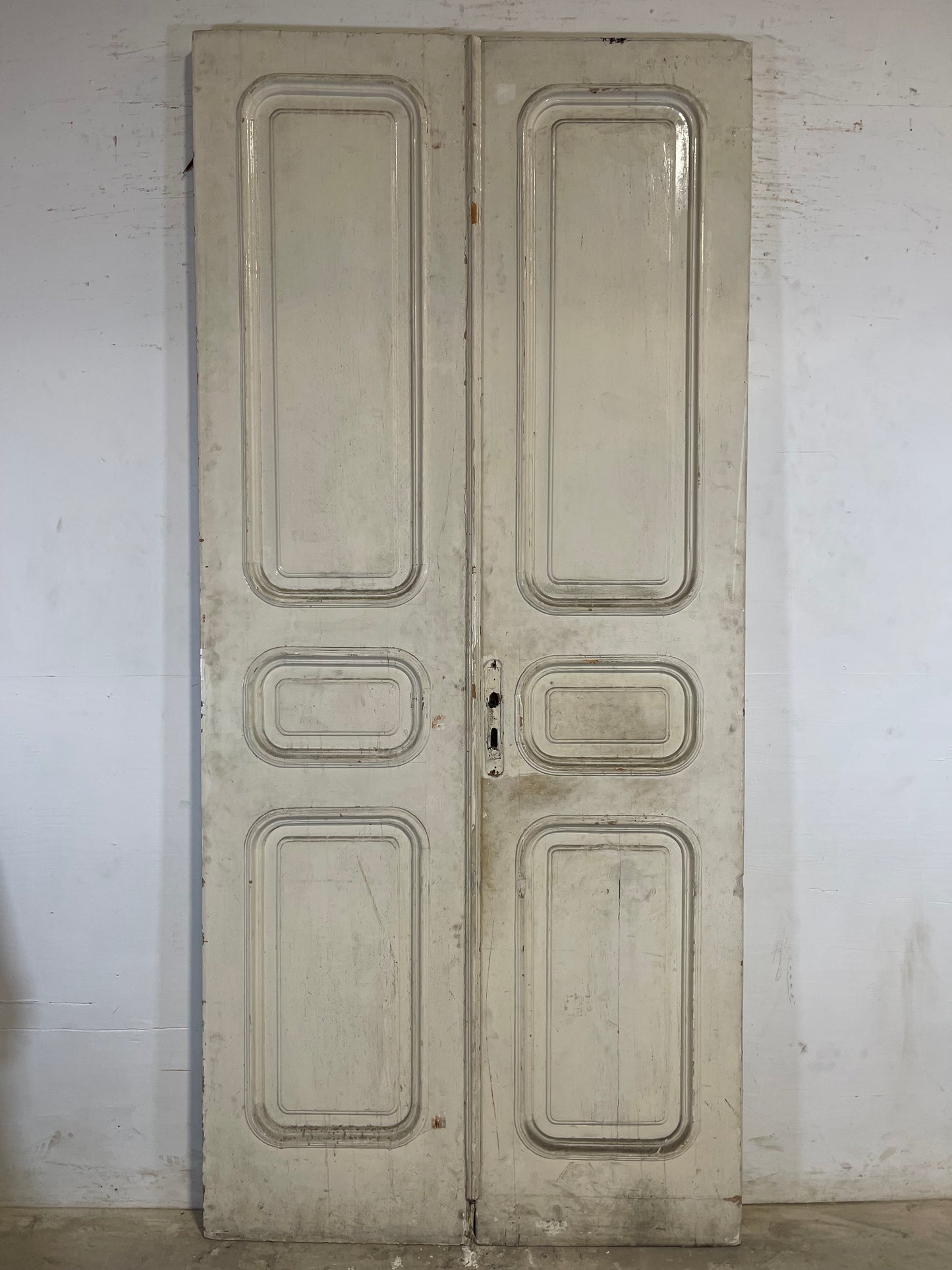 Antique French panel Doors (100.25x45.75) L117