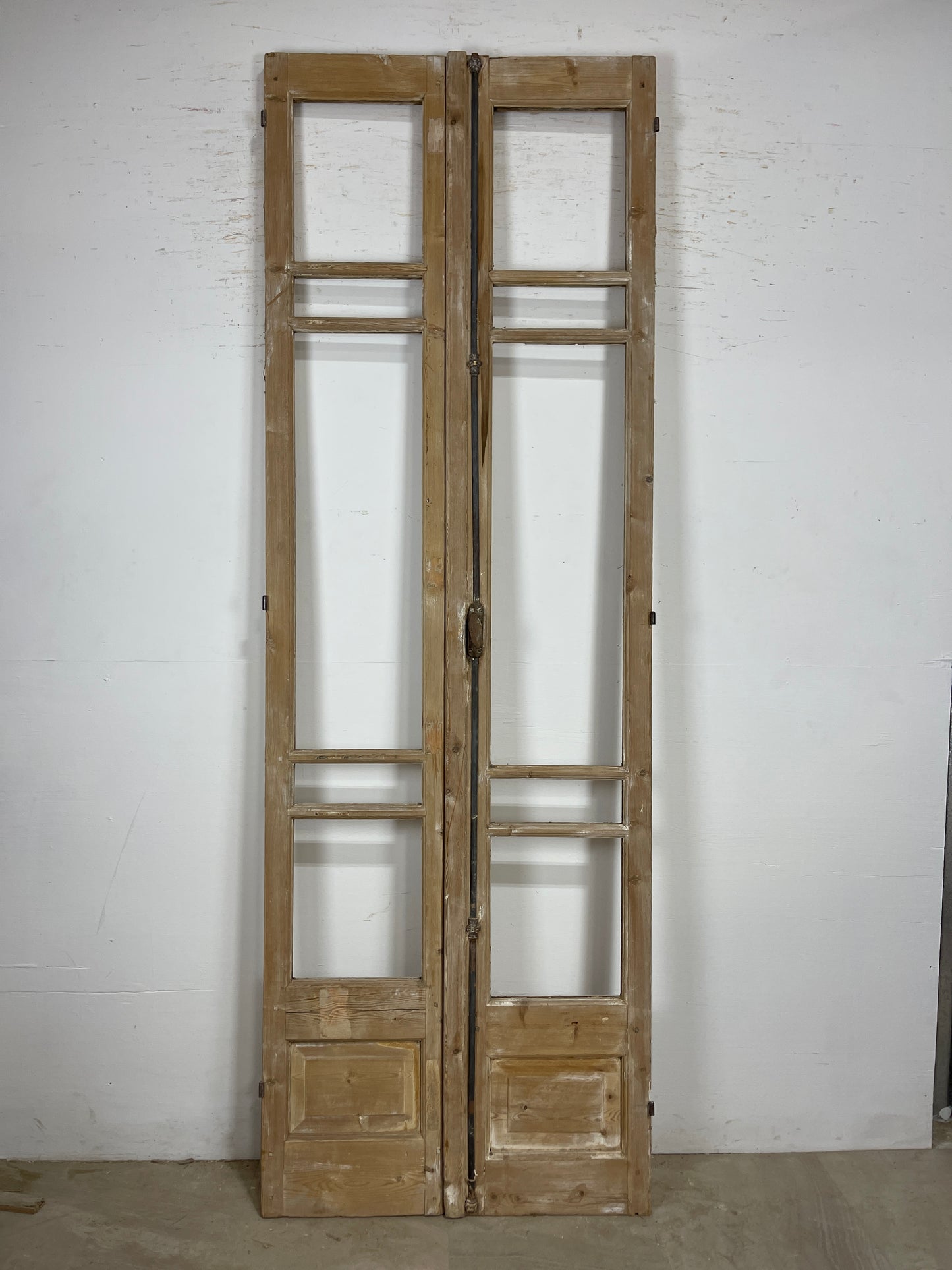 Antique French panel doors with Glass (102x34.25) O301