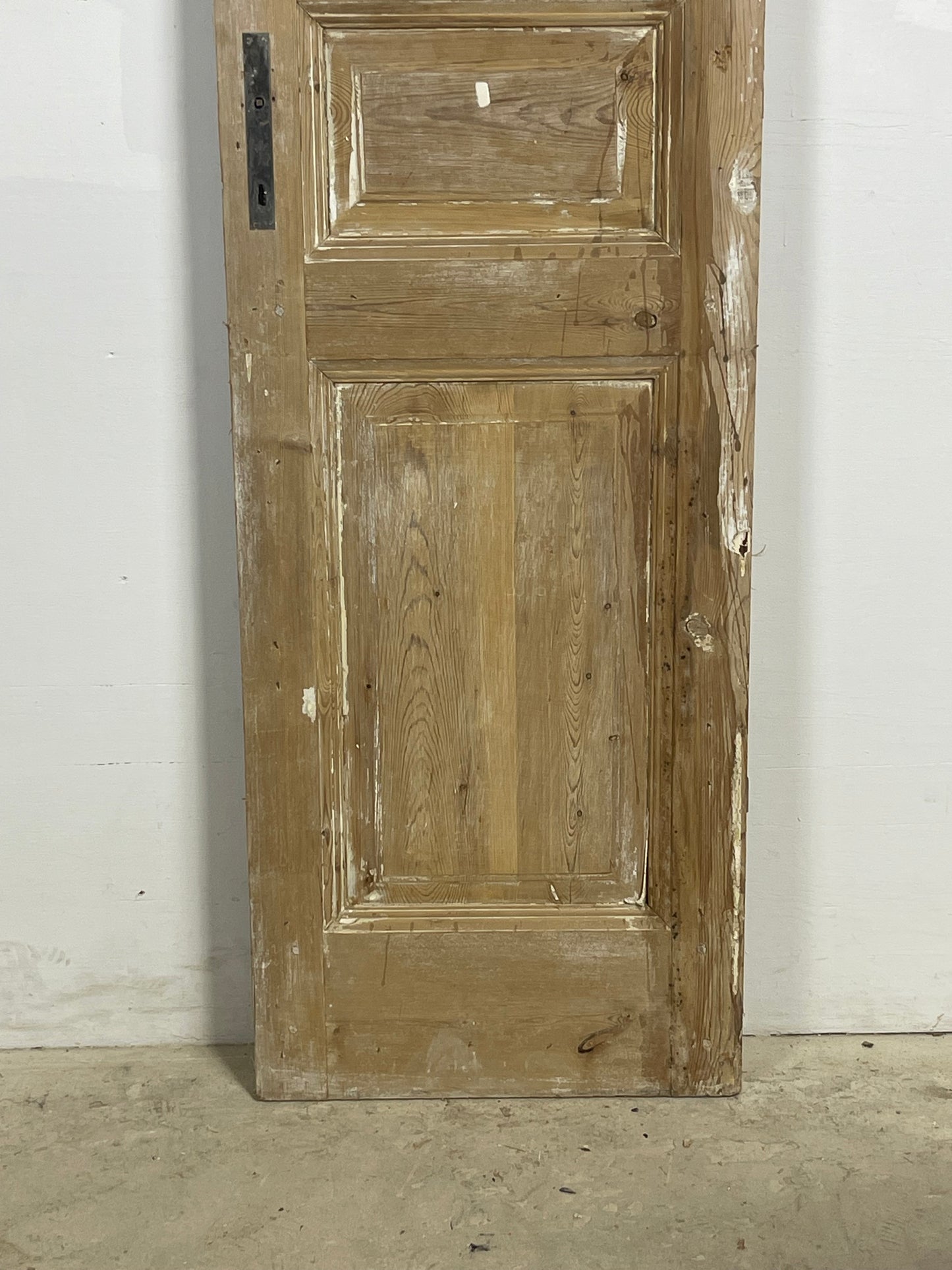 Antique French panel door (95.75x21.5) L372