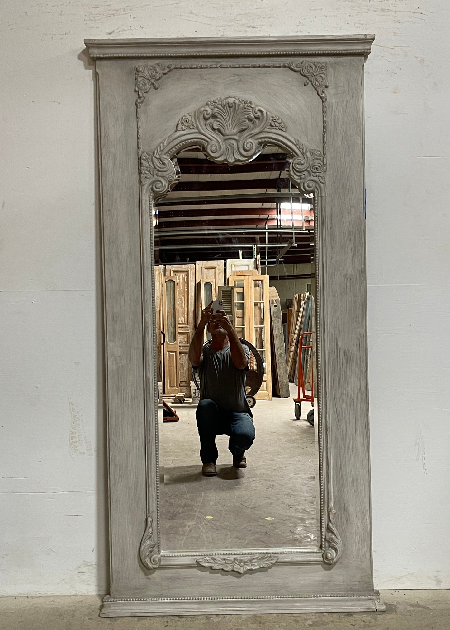 French Inspired mirror (83x40) K904