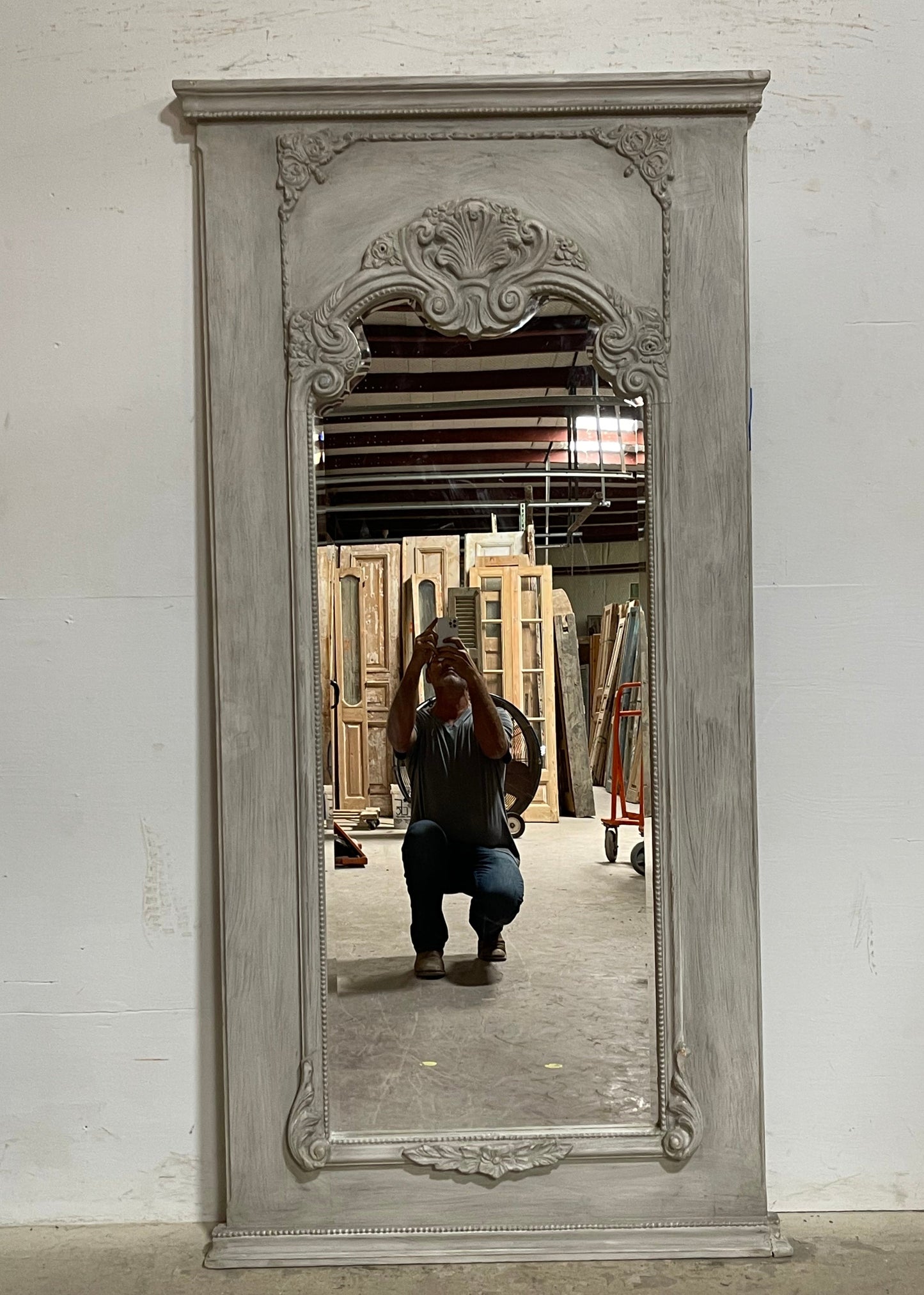 French Inspired mirror (83x40) K904