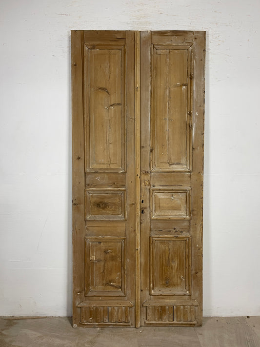 Antique French panel Doors (91.75x41.25) O209