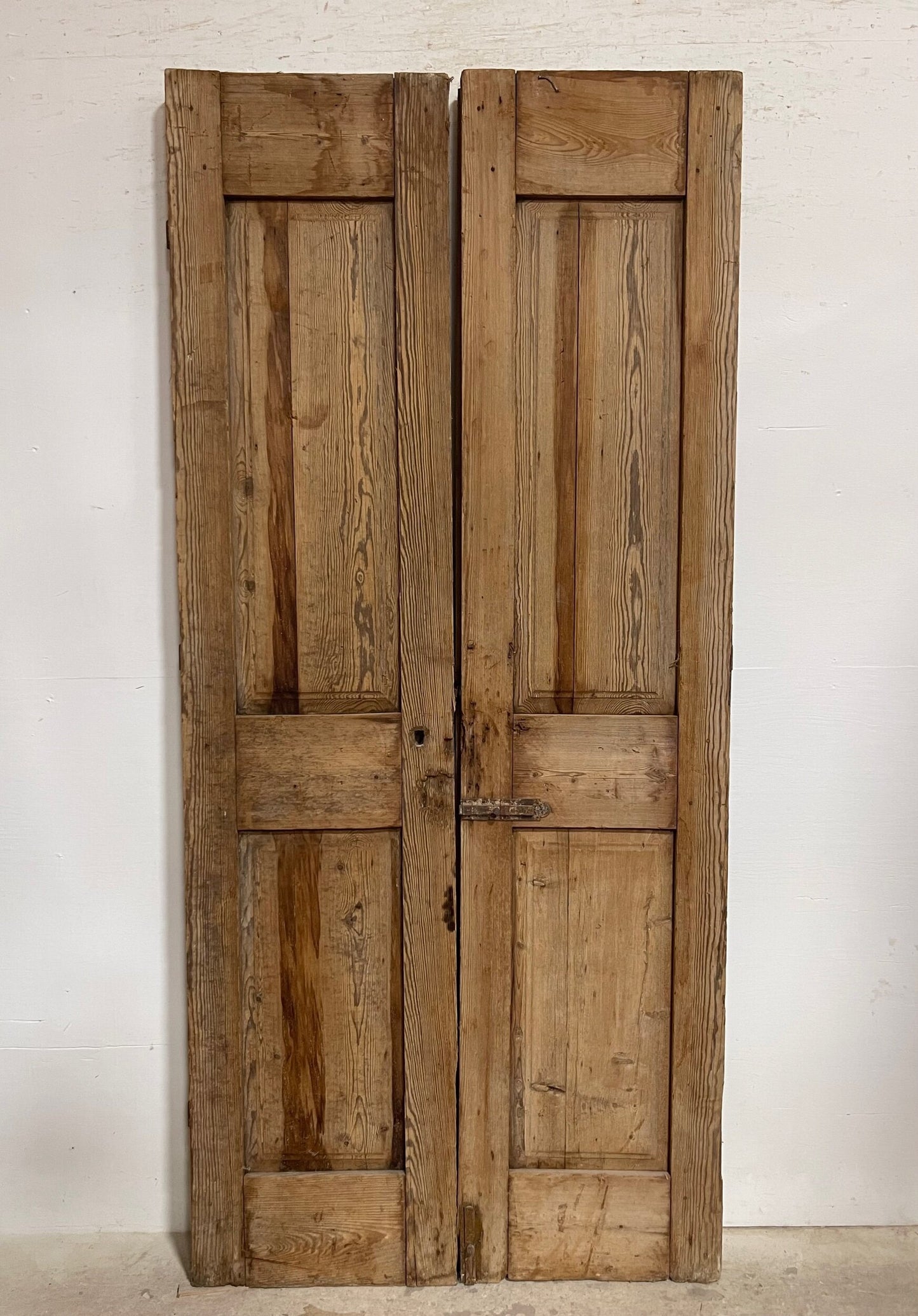 Antique French panel doors (93.5x42.75) I245