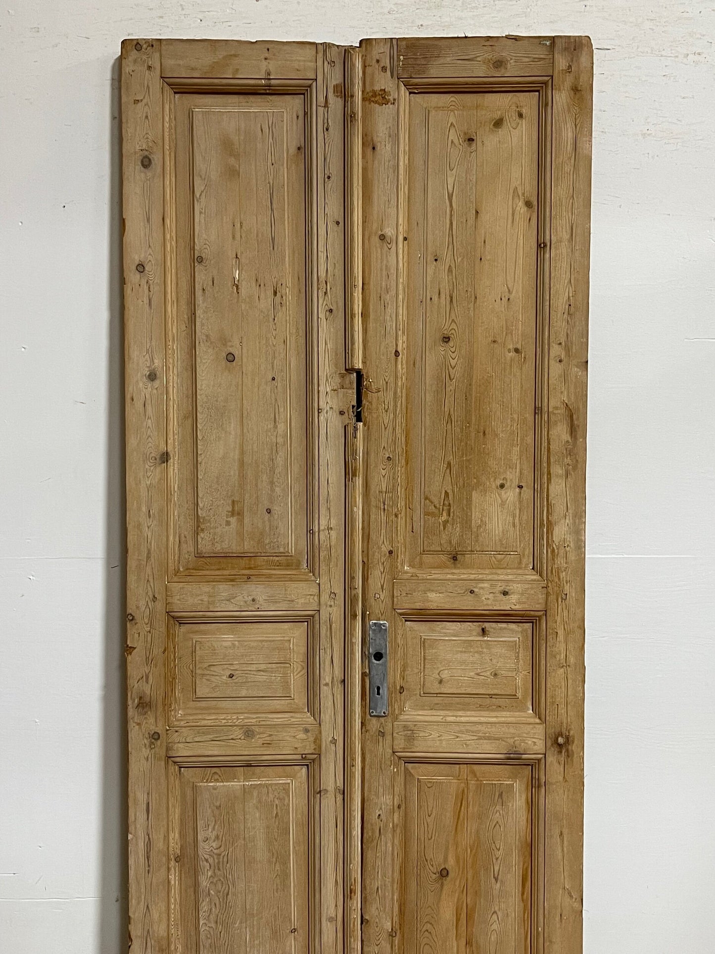 Antique french panel doors (92.25 x 39) I103
