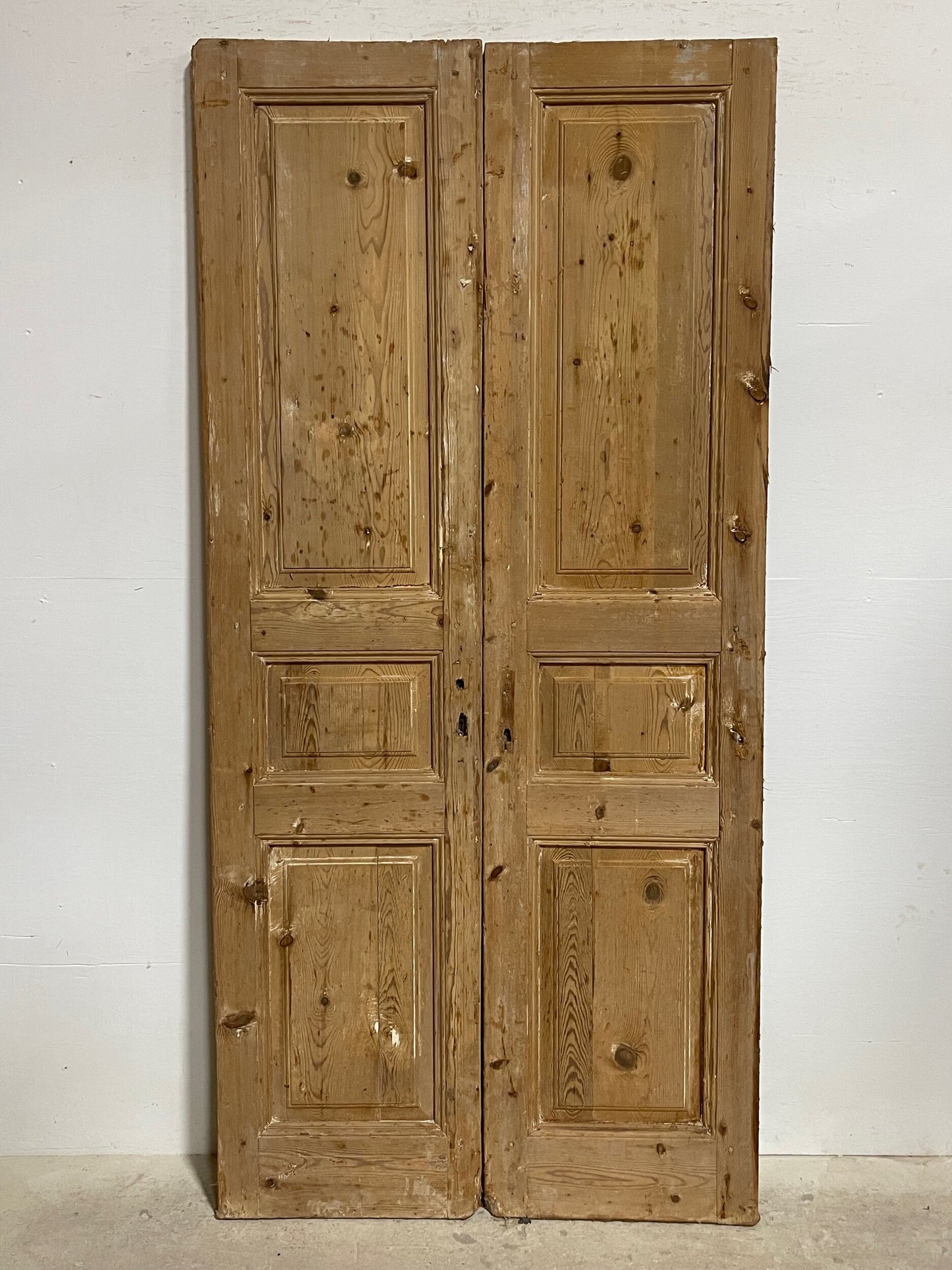 Antique french panel doos (86.5 x 41) I087