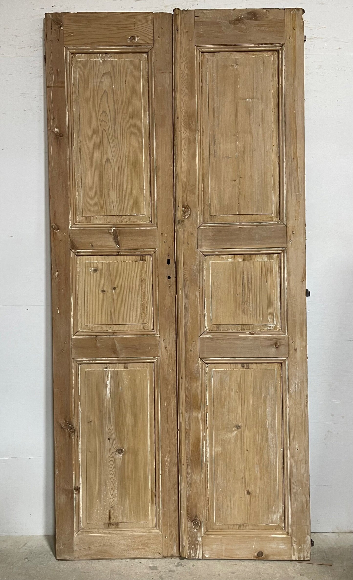 Antique French panel doors (104x48.75) I192