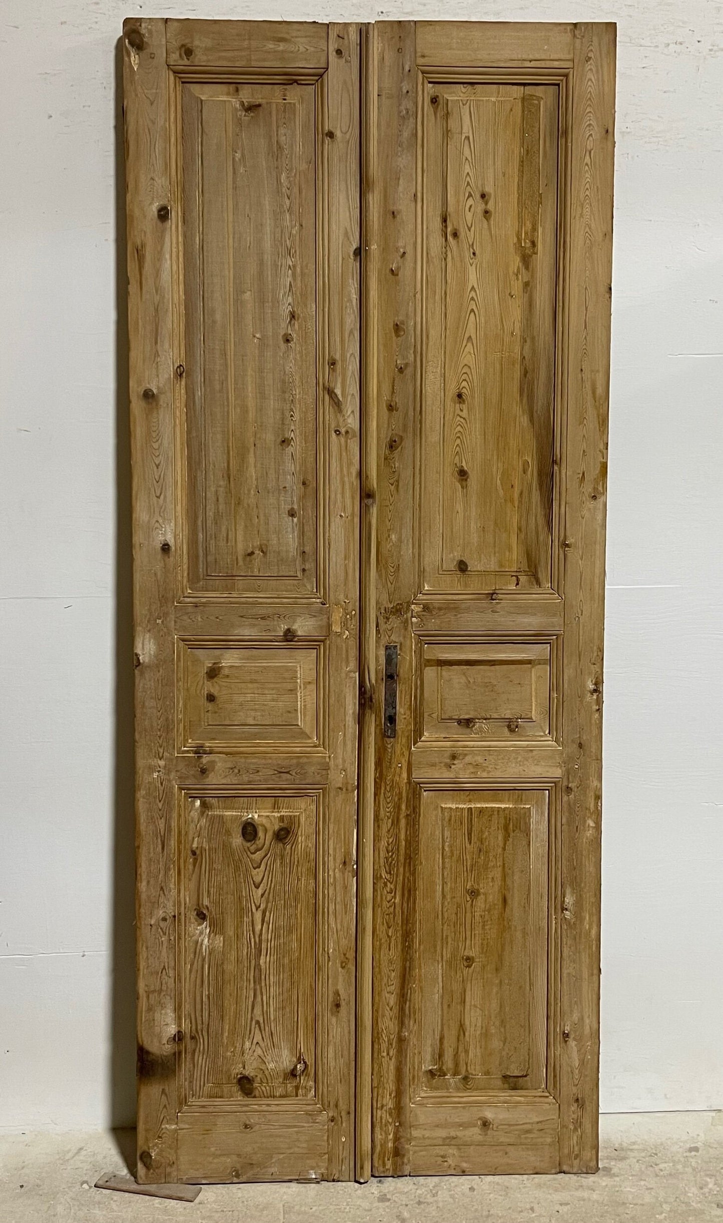 Antique french panel doors (92.5 x 38) I044