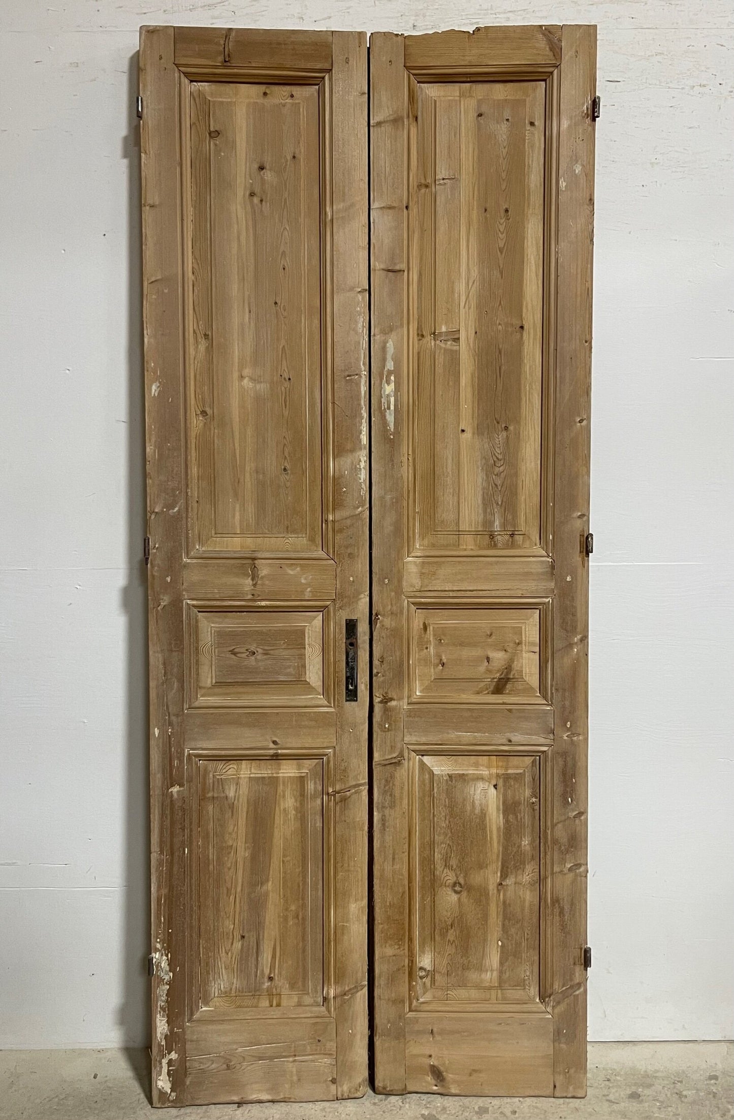 Antique French panel doors (95.25x39 I135