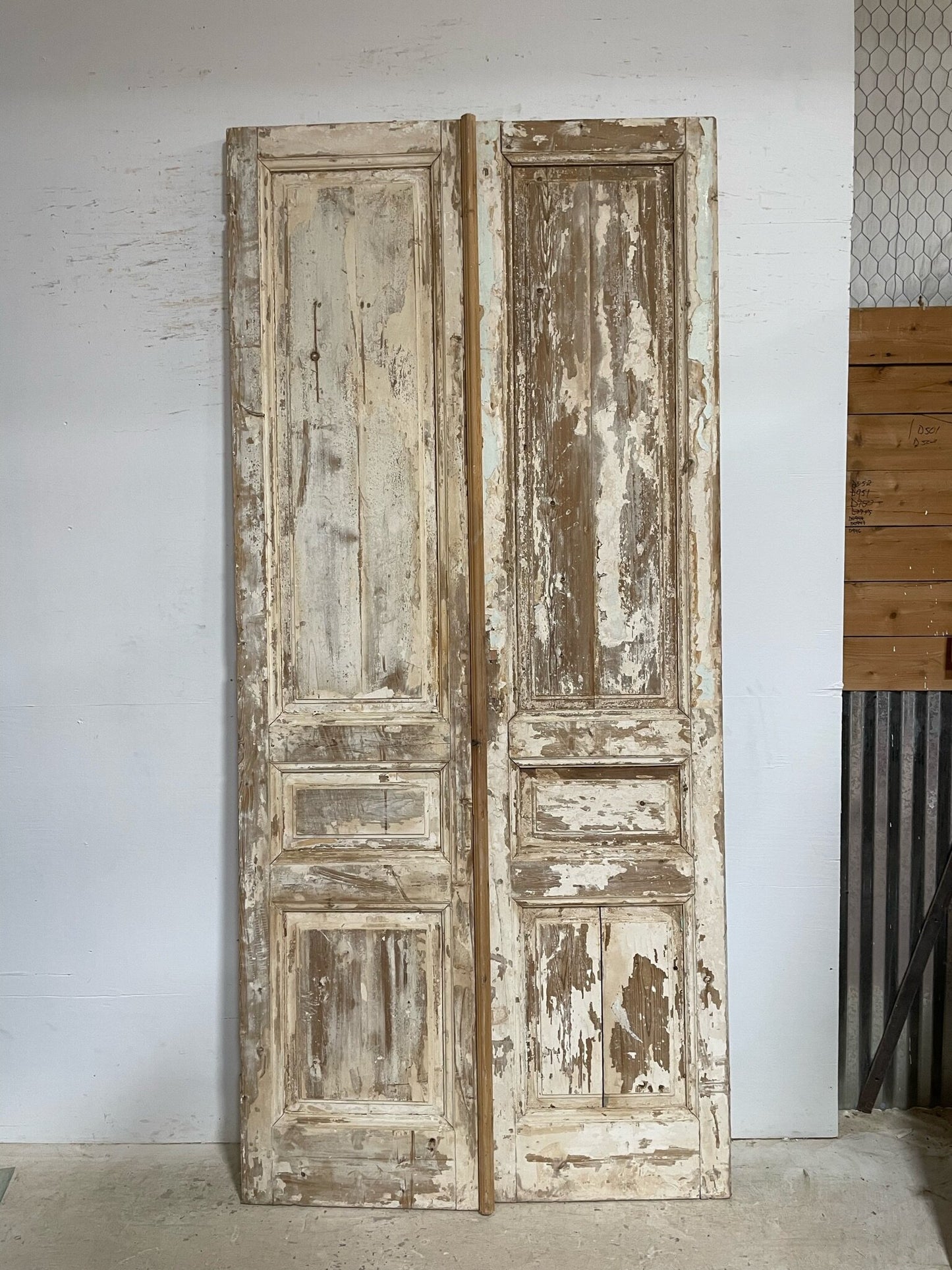 Antique French door (105.25x48.5) F0940