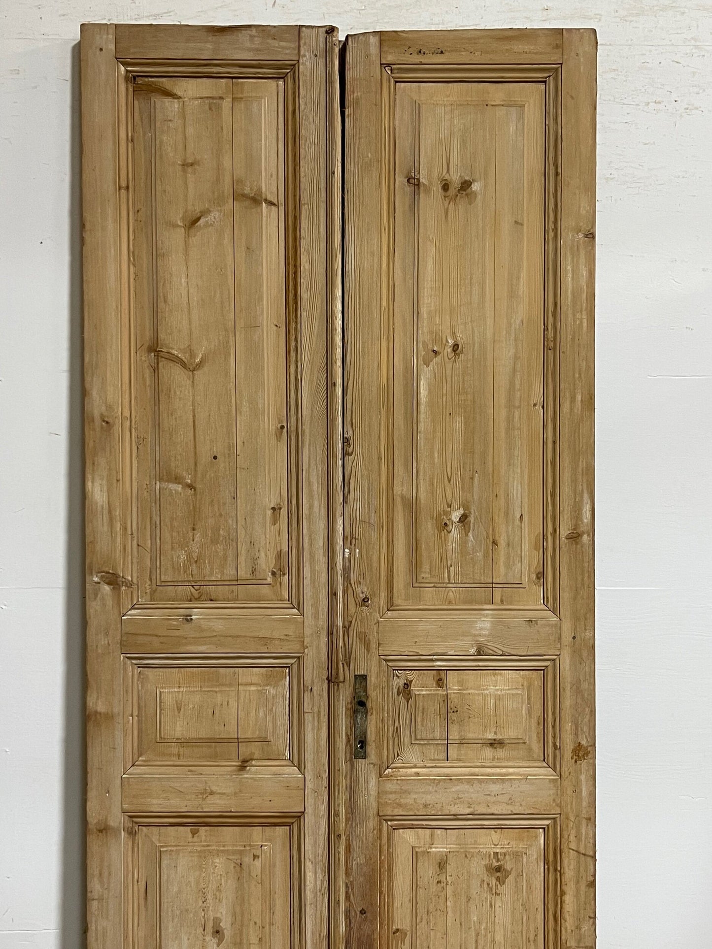 Antique French panel doors (96.5x43.5) I147