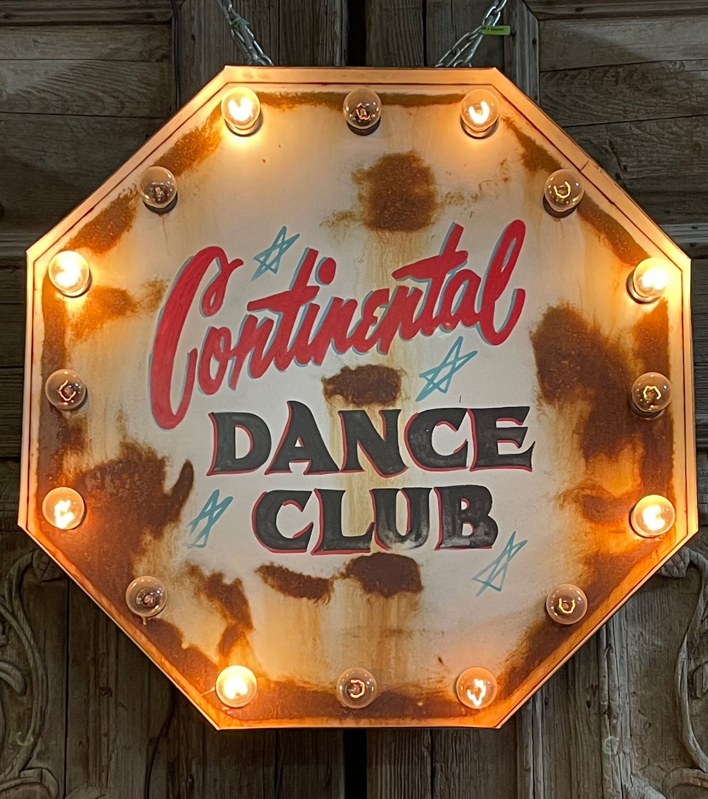 Continental dance club sign (30.25) CDC
