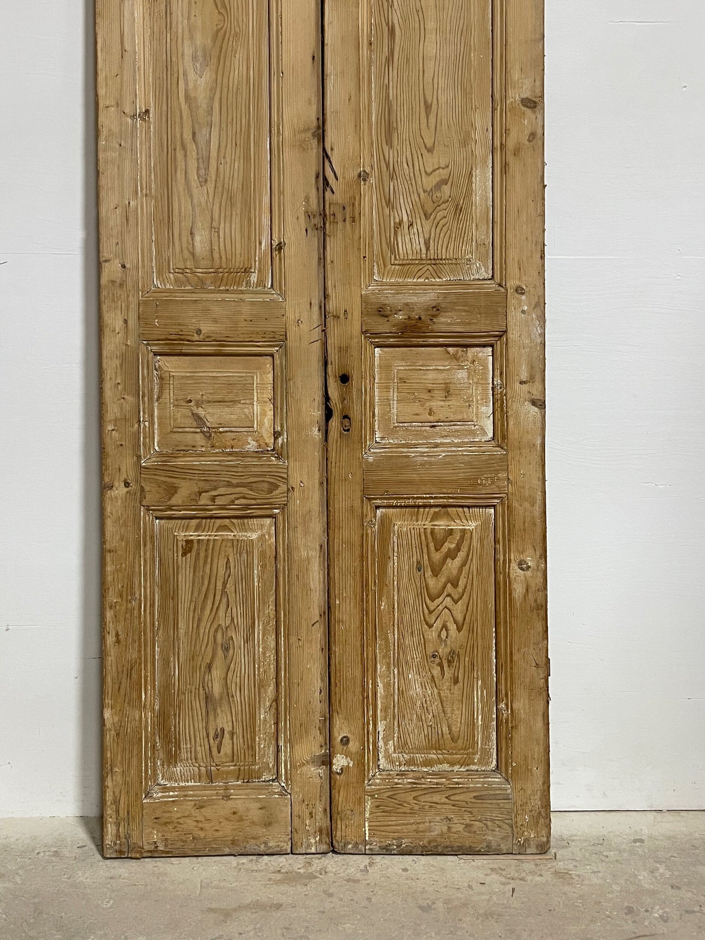 Antique French panel doors (95x35) I108