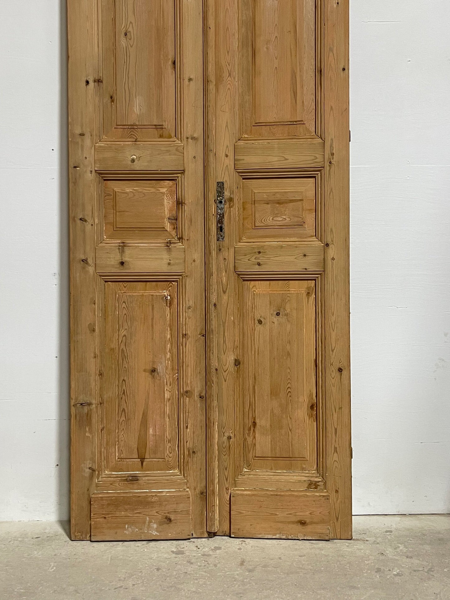 Antique French panel doors (97.25x35.5) I148