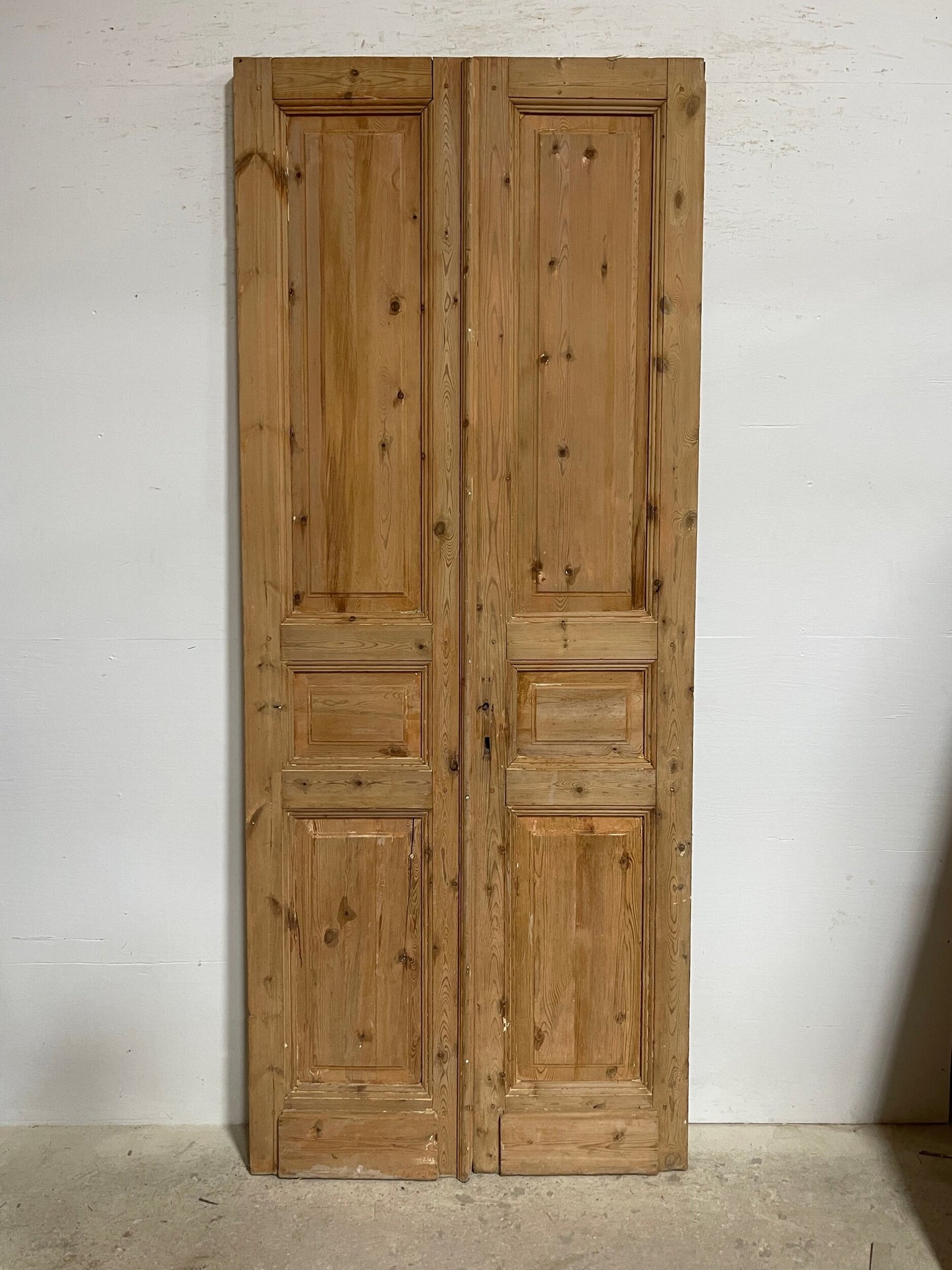 Antique French panel doors (97x40) I138