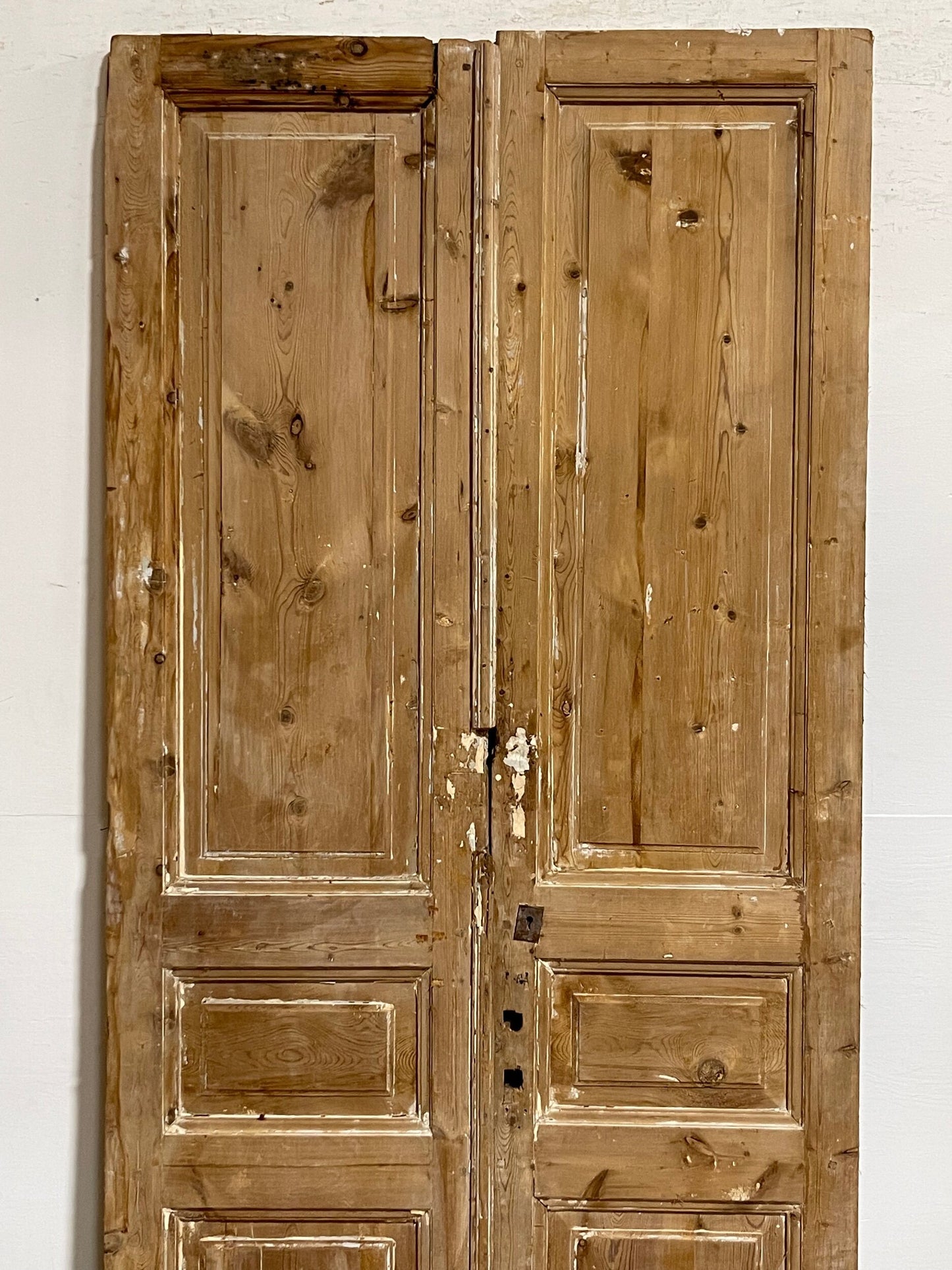 Antique French panel doors (93.75x43.5) I185