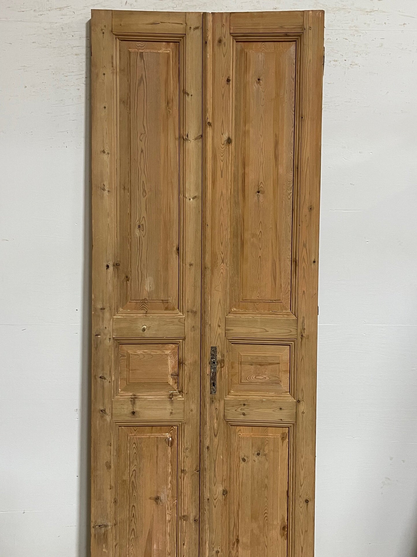 Antique French panel doors (97.25x35.5) I148
