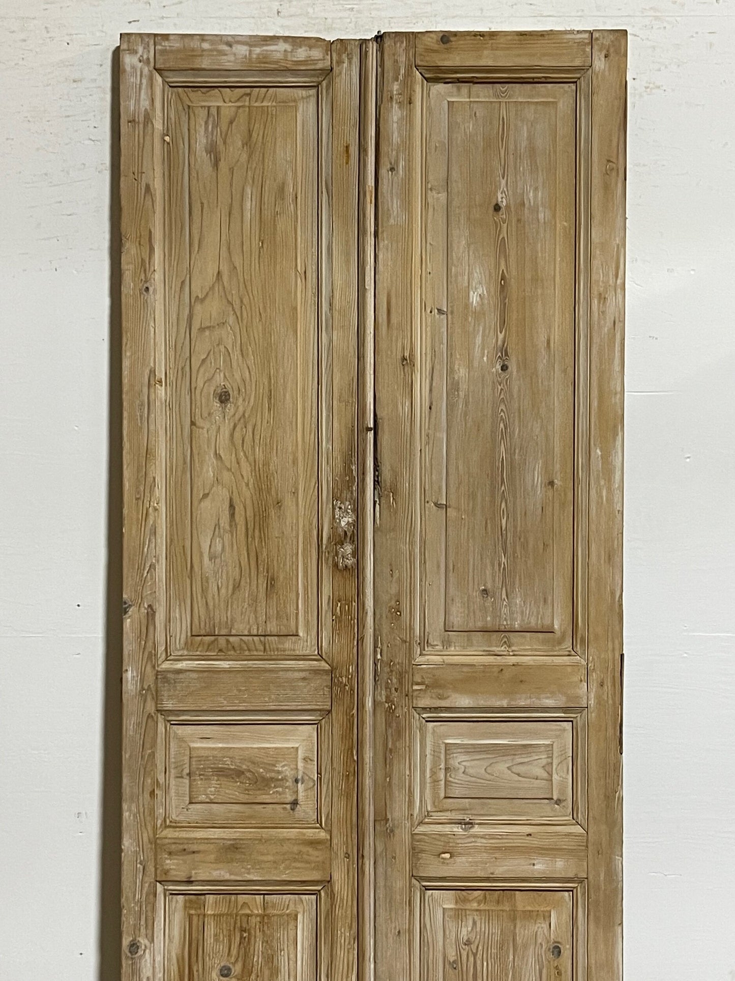 Antique French panel doors (93 x 38.5) I042